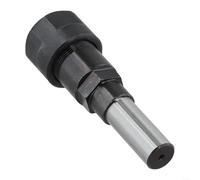 Conector de varilla de extensión de mandril, adaptador de recortadora de bordes para carpintería, accesorios de palanca extendida para fresado de máquina de grabado (12,7 mm)