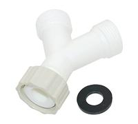 Conector divisor en forma de Y de 3/4 pulgadas, Conector de 3 vías, manguera de conducto de para lavadora, lavavajillas