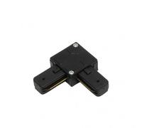 Conector en l pindal negro 2 hilos 1,5x6,5x6,5 cm
