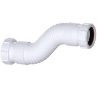 Conector flexible de 40 mm para desagüe de ducha, tipo compresión