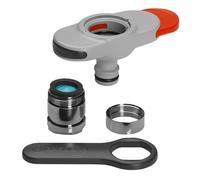 Gardena Conector para grifos de interior 18210-20 – Adaptador aireador y llave, para cocina y baño