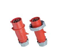 Conector industrial impermeable de 7 pines, cable de aviación macho/hembra de 16-32 A, interfaz de bomba de aceite de entrada/salida de motor.(7core16aip44)