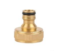 Conector limpiador de alta presión de latón interior de 14 x 1.5 a exterior de 22 x 1.5 pulgadas, adaptador de conexión rápida para lavadoras a presión, flujo de agua eficiente, fácil instalación