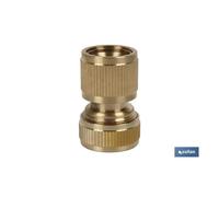 Conector manguera latón 3/4 (19 mm)