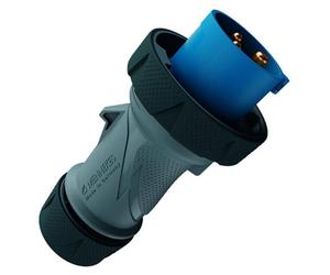 Conector MENNEKES CEE, modelo PTX, 16A, 3 polos, 6 horas, 230V, grado de protección IP69