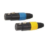 Conector micro hembra de 3 contactos color negro electro dh 10.237/3/f