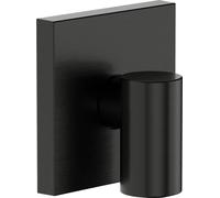 Conector mural Hansgrohe FixFit Fine E con válvula antirretorno, acabado cepillado