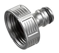 Conector para grifo Premium de Gardena, 33,3 mm (G 1 pulgadas): adaptador para grifo de agua, resistente a las heladas, empaquetado (18242-20)