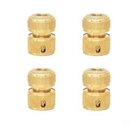 Conector para rápido Manguera Jardín 13mm para latón para aquastop | para latón macizo, parada automática agua, para ajuste 13mm, antifugas, para ideal riego jardín