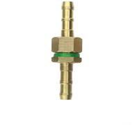 Conector pulverizador de cobre de alta presión, manguera hexagonal con rosca M14 x 1,5 para riego agrícola, pieza de boquilla de pulverización de jardín resistente (7,2 mm)