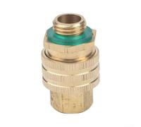 Conector rápido de cobre para máquina dosificadora de rociadores agrícolas, accesorio de tubería de salida de manguera de alta presión, fácil de instalar, oro de 35 mm/39 mm (grande)