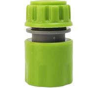 Conector rápido for manguera de jardín, adaptador de grifo de plástico for manguera de agua y pistola rociadora, accesorio de riego resistente a fugas, verde, paquete de 1/3/5/10(Green,1pc)
