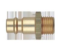 Conector rápido rectus con rosca externa 3/8', ideal para mangueras y