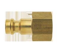 Conector rápido rectus con rosca interna 1/4', ideal para mangueras y