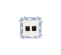 Conector RJ45 Cat 6 + Simon 10 toma de teléfono C6T.01/11