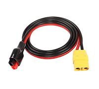 Conector solar a XT90 Cable YACSEJAO 12AWG 1M XT90 hembra a 45 A cable de extensión para batería LiPo RC, FPV, banco de energía al aire libre
