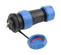 Conector SP21 IP68 resistente al agua, 2 - 12 pines, 500 V 30 A para prensaestopas de cable robustas de plástico y latón para robótica, nuevo para vehículos de energía y marina