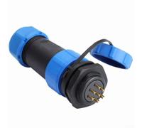 Conector SP21 IP68 resistente al agua, 2 - 12 pines, 500 V 30 A para prensaestopas de cable robustas de plástico y latón para robótica, nuevo para vehículos de energía y marina