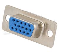 Conector sub-d 15pin hd hembra alta densidad soldar
