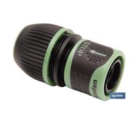 Conector y aquastop 5/8 - 3/4 (15-19 mm)