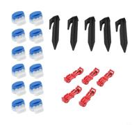 Conectores Cables Robot Cortacésped Gel IP65 Kit 22Pzs | Gel impermeable IP65, protección humedad, para ideal lluvia, uso exterior , conexión estable segura