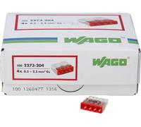Conectores de cable Kopp Wago, terminales de conexión, terminales para cajas, hasta 4 mm². Juego de 2 a 10 terminales. Conector de cable Wago, modelo 3 100, para cables de 0,5-2,5 mm²