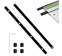 Conectores de Guía para Makita, Festool y Bosch, Adaptador de Riel para Sierra de Circular en Acero, Accesorio para Carril, Incluye Llave Hexagonal y Tornillos, Montaje Rápido