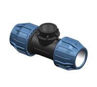 Conectores de tubería de 40mm PE de plástico con elemento de sujeción de polipropileno (Rosca interior de 1" T)
