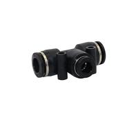 Conectores en T reductores de 5 uds., 6/8/10mm, bloqueo deslizante, 3 vías, manguera de riego, accesorios de tubería neumática, suministros de jardín(8 * 10mm)