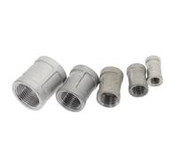 Conexión de agua 1/8 "1/4" 3/8 "1/2" 3/4 "1-1/4" 1-1/2 "acoplamiento roscado hembra accesorios de tubería de pareja de acero inoxidable SS304