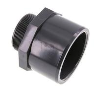 Conexión de PVC Hembra 90x110mm x Macho G 2-1/2''
