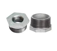 Conexión De Tubería De Agua De Hierro Maleable De Alta Resistencia | Conector reductor de rosca macho-hembra for conexión de tubería de agua(2PCS DN25-15)