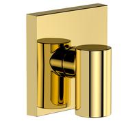 Hansgrohe FixFit Fine E - Codo de pared, aspecto dorado pulido 28883990