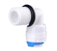 Conexión rápida de ajuste a presión, tubo de ajuste de filtro de agua de codo, para accesorios de filtro de agua de ósmosis inversa Ro, conectores purificadores de agua