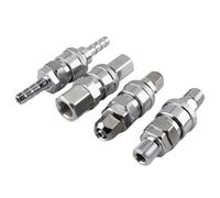 Conexiones de aire, 5 piezas Conexión neumática Tipo C Manguera Conector rápido Acoplador de alta presión(Sf 20)