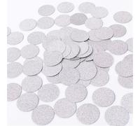 Confetti - Paquete de 800 círculos de confeti con purpurina, 1.2 pulgadas, dorado y negro para decoración de bodas y fiestas (estilo 3)