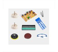 Configuración estándar, máquina para facetar gemas, sierra multifuncional para lapidaria de joyería, 750 W, velocidad de rotación ajustable de 800 a 10000 rpm, para artesanos de la joyería, ideal pa