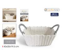 Confortime Cesta de Almacenaje Rectangular 40x30x19.5cm