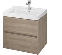 Conjunto armario Cersanit Crea S924-008, lavabo Cersanit Crea K114-006