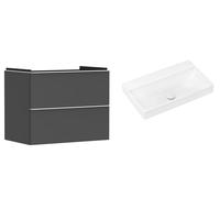 Conjunto armario Hansgrohe Xelu Q 54028700, lavabo Hansgrohe Xelu Q 61021450