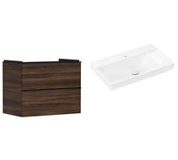 Conjunto armario Hansgrohe Xelu Q 54030670, lavabo Hansgrohe Xelu Q 61025450