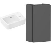 Conjunto armario Hansgrohe Xilesa E 54244760, lavabo Hansgrohe Xanuia Q 60129450