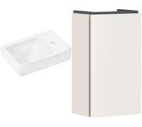 Conjunto armario Hansgrohe Xilesa E 54244780, lavabo Hansgrohe Xelu Q 60314450