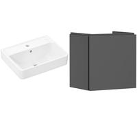 Conjunto armario Hansgrohe Xilesa E 54247760, lavabo Hansgrohe Xanuia Q 61008450
