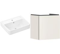 Conjunto armario Hansgrohe Xilesa E 54247780, lavabo Hansgrohe Xanuia Q 60131450