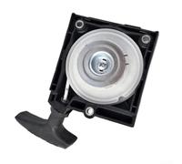 Conjunto Arrancador Motor Plástico Negro para Cortacésped