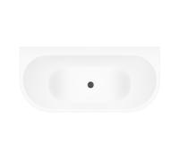 Conjunto bañera de pared Oltens Hulda 12020000, embellecedor de tapón Oltens 09002400