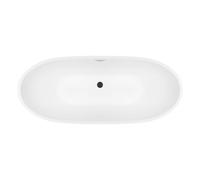 Conjunto bañera exenta Oltens Folda 12010000, embellecedor de tapón Oltens 09002300