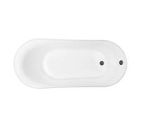 Conjunto bañera exenta Oltens Gocta 12003000, embellecedor de tapón Oltens 09002400