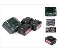 Conjunto básico Metabo de 18V y 5.2 Ah